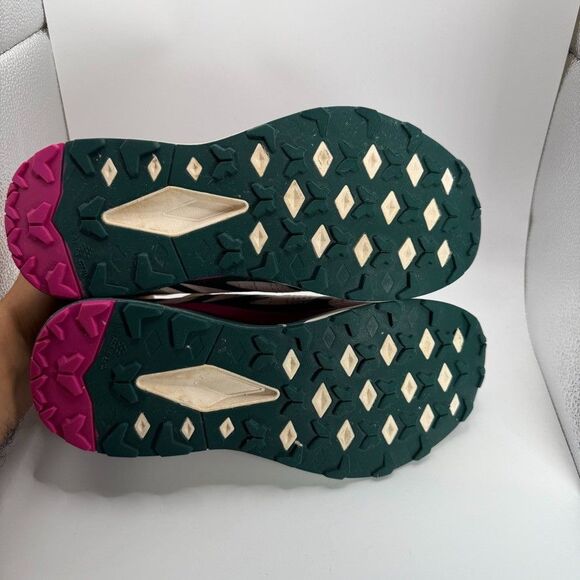 The North Face VECTIV Infinite Shoes Women Size 11 Pink Green Trail Running - Picture 11 of 12